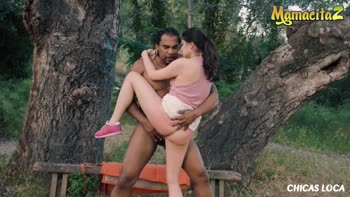Francesca Dicaprio's Russian Temptation: BBC Outdoor Threeway