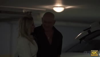 OLD4K. Finally, old Man and Lassie Summer Brooks