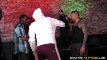 Jennifer White's Interracial Gangbang Frenzy