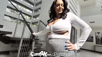 Ava Addams' Steamy Creampie Encounter: Big Tits, Hard Sex
