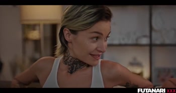 Tomboy Lesbians Futa Sexfight - Wrestling Prison Tattoo Girls Having Horny Fun with CUM Play