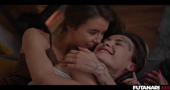 Tabitha Poison's Shemale Sexfight: Prison Tattoo Lesbians Bareback & Cum Play