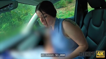 DEBT4k. He Came for the Payment. Marica Chanelle just Cum