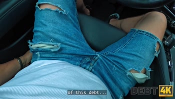 DEBT4k. He Came for the Payment. Marica Chanelle just Cum