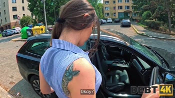 DEBT4k. He Came for the Payment. Marica Chanelle just Cum