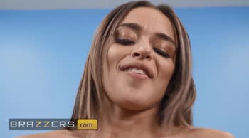 Armani Black's Futanari Frenzy: A Big Dick Surprise in POV Hardcore