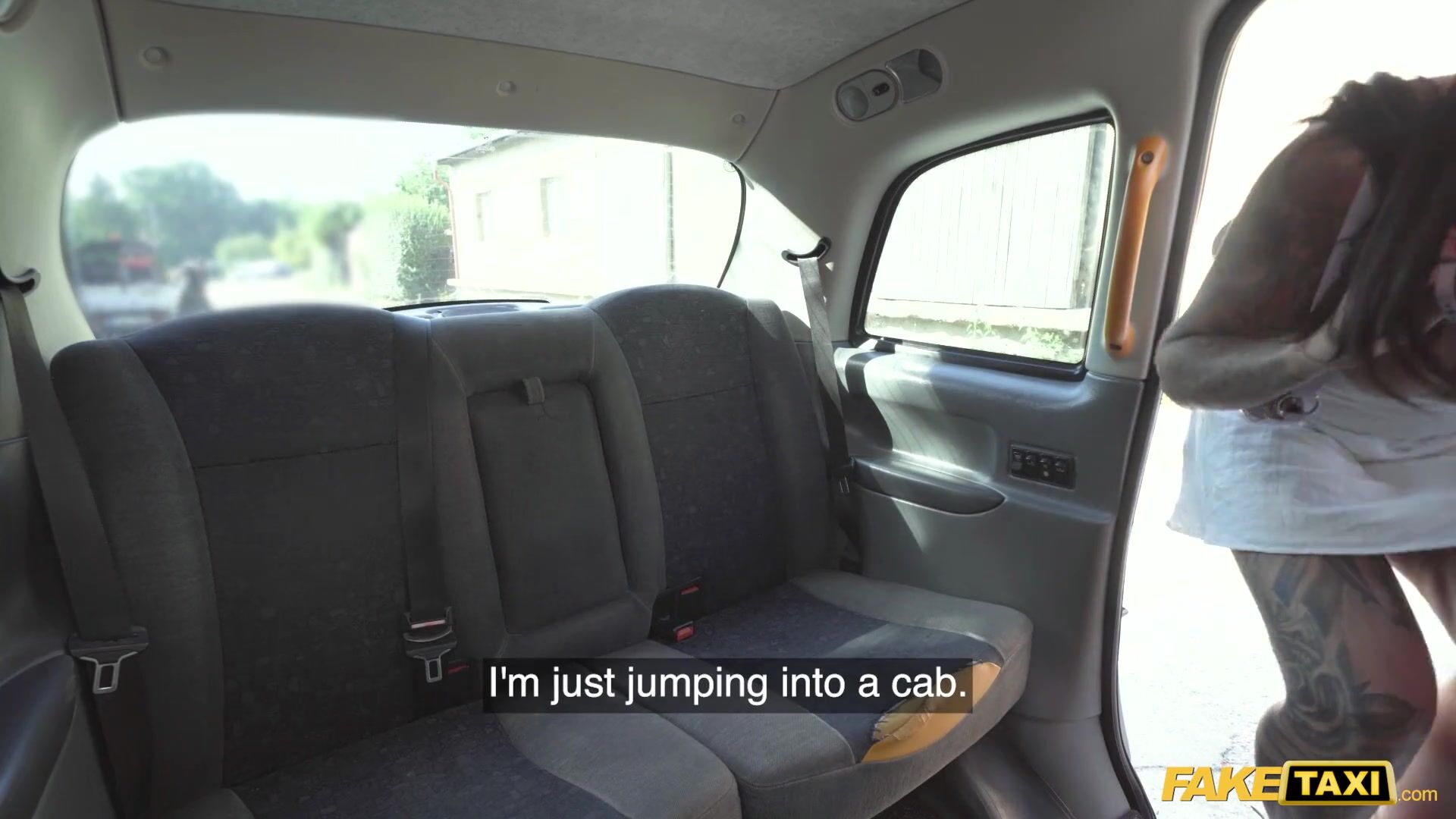 Fake Taxi Hayley Vernon Fucked in a Taxi at first Sight