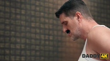 DADDY4K. I decided to suck his cock right when I saw his moustache...