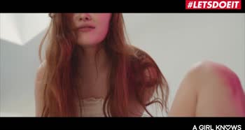 AGirlKnows - Jia Lissa Cute Russian Teen (18+) Seduced Into Erotic Lesbian Fuck By Her Friend - LETSDOEIT