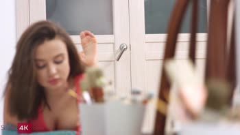 Slender Sweetheart Satisfies Her Hungry Beau in Passionate Lovemaking