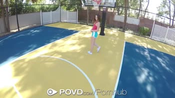 Danni Rivers's POV March Madness: Steamy Outdoor Blowjob and Facial