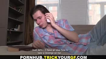 Foxy Di's Russian Temptation: Cum-Covered Teen (18+) in Bondage