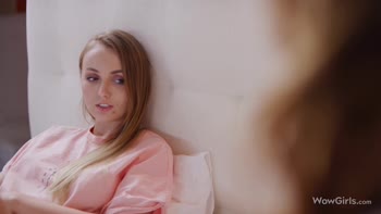 Lottie Magne and Sia Siberia's Steamy Dorm Room Lesbian Romp
