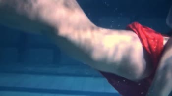 Russian Lesbians Submerged in Sultry Underwater Show