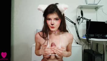 Webtolove's Allure: Petite Cosplay Cutie Sucks Cock & Faceshots After Halloween