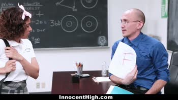 Maya Morena's Seduction: Creampie Cheating in Class