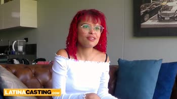 Rough Latino Lovemaking: Redhead Latina's Seedy Casting Audition