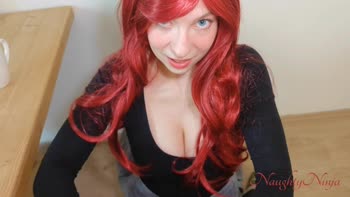 SexNinja's Redhead Ex-Girlfriend Craves My Big Dick in Taboo Roleplay