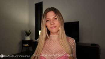 Anastangel's Sensual Seduction: Dirty Talk, POV Blowjob & Exclusive Cumshot