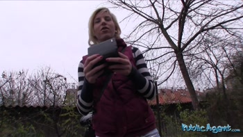 Public Agent - 18 and lets me fuck her tight pussy raw in a hotel room