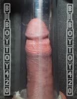 Biboytoy420's Big Cock Gets Vacuum Pumped to New Heights