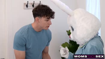 Whitney OC Teaches Emma Rosie Easter Fun with Big Dick Threesome