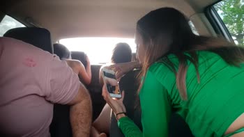 Sonya_fox & Friends Make Steamy Public Play in My Ride