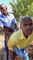 The Black Messiah - Black Messiah's Outdoor Affair: Ebony Lust in Public