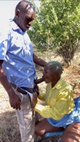 The Black Messiah - Black Messiah's Outdoor Affair: Ebony Lust in Public