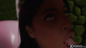 Max Dior Dominates Petite Colombian Sofi Vega's Kinky Tub Fantasy