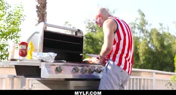 Stepson's Summer Sizzle with Richelle Ryan's Big Tits