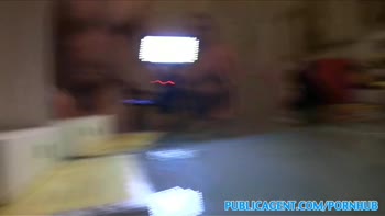 PublicAgent Blonde Meets Guy in Street before Fucking him at Home