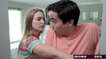 Laney Grey's Step Fantasy Frenzy: Stepmom Steps Up for Threesome