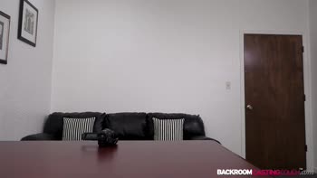 Kassi's Sizzling Casting Couch: Blonde's Ass Packed Creampie Showdown