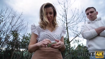 HUNT4K. PDA to Pound Town. Hot sex with Andrea