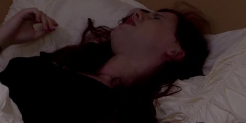 Redhead TGirl's Steamy Cock Tease & Anal Finger Action