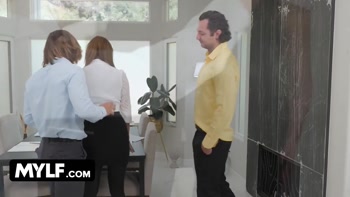 Boss's : Jordan Maxx Teases Pervy Employees with Big Tits and Ass