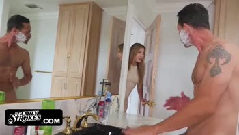 Blair Williams - Blair's Stepdaughter Seduction - Teen (18+) Blonde Gobbles Big Stepdad Cock
