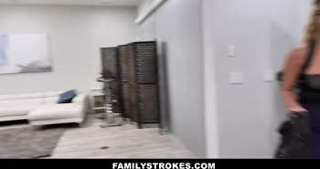 Katie Morgan's Taboo Threesome: Step Aunt and Uncle Take on Step Niece