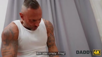 DADDY4K. My trainer had a New piece of equipment in his pants