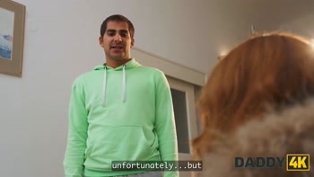 DADDY4K. My trainer had a New piece of equipment in his pants