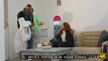 DADDY4K. My trainer had a New piece of equipment in his pants