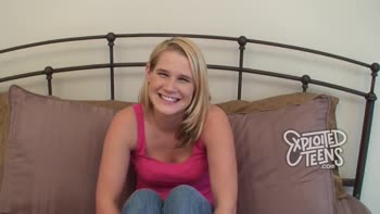 Fresh College Cutie's 1st Audition: POV Blowjob & More!