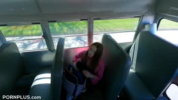Myra Glasford's Red-Hot Seduction: Bus Driver's Big Dick Gets a Blowjob