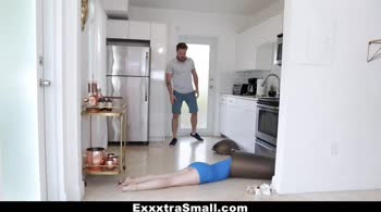 Bambi Black Loves Kyle Mason's Big Cock in Skimpy Dress