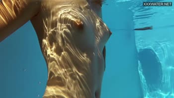 Sensual Hungarian Teen (18+) Shows Off Perfect Ass Underwater