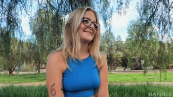 Taylor's Wild Outdoor Adventure: Fingered & Fucked Raw