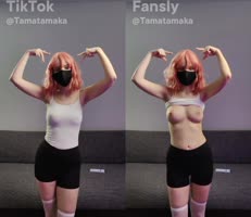 Tamatamaka's Seductive Naked TikTok Dance Collection