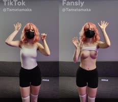 Tamatamaka's Seductive Naked TikTok Dance Collection