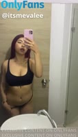 Sarah110801's Tattoed Latina Teases in Red Hot Solo Session